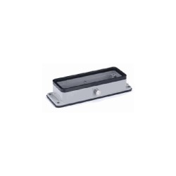 Embase encastrée 24B, Aluminium moulé sous pression, acier inoxydable, IP65, Sortie basse